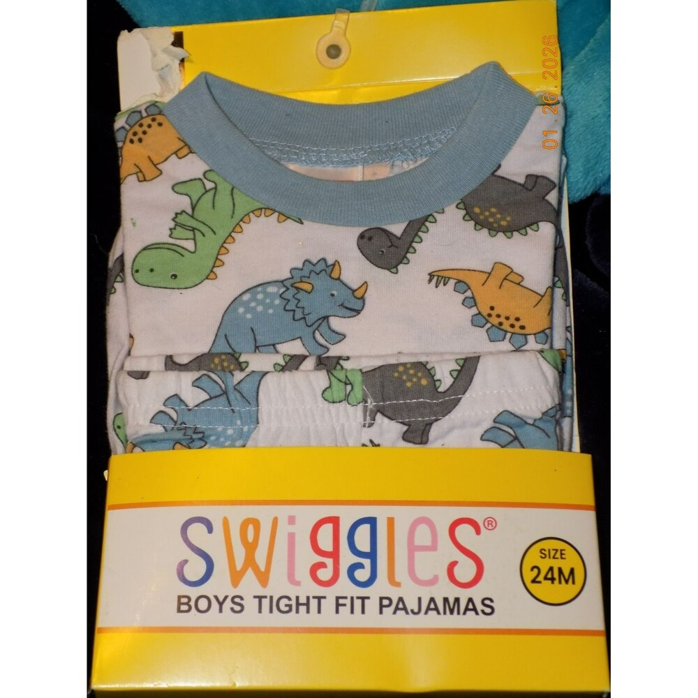 New Swiggles Baby boy's Dinosaur pajamas size 24 months